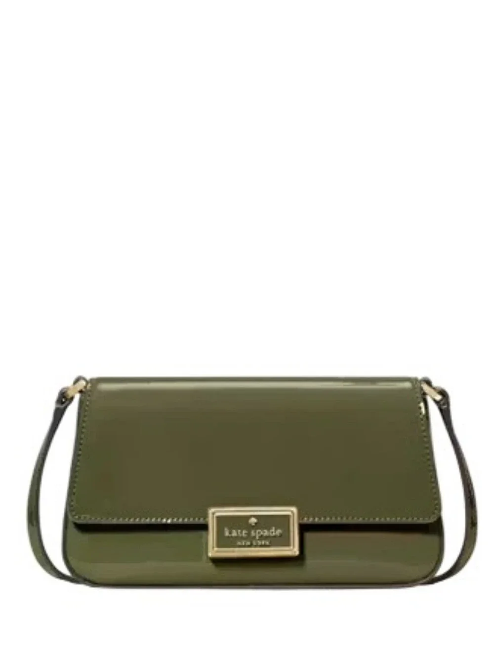 Kate Spade New York Reegan Patent Mini Flap Crossbody
